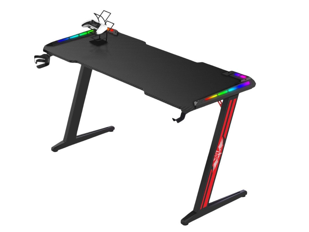 E-Sport 140CM Gaming Table ZDL3-1400 with Cup Holder & Hook - Qatar E-Sport 140CM Gaming Table ZDL3-1400 with Cup Holder & Hook - Qatar